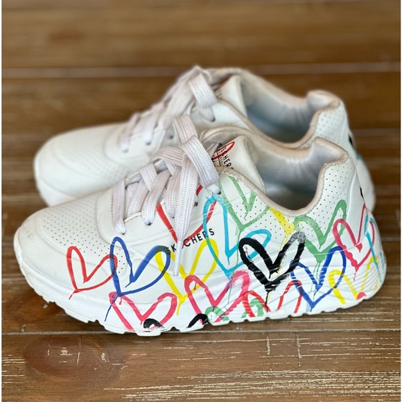 Skeckers sneakers, Air-cooled memory foam, Sz 11.5 - Picture 8 of 9